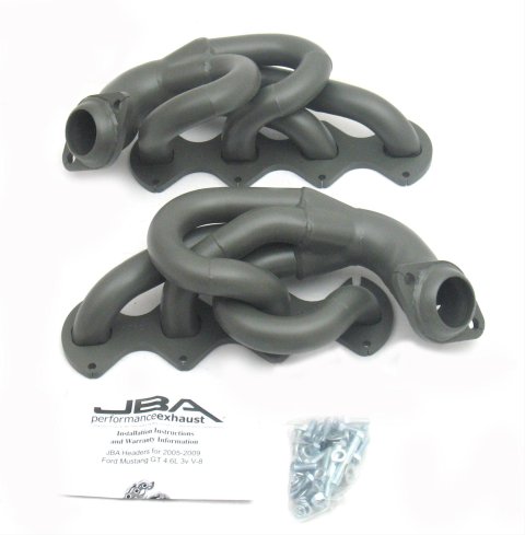 JBA 05-10 Ford Mustang 4.6L 3V 1-5/8in Primary Ti Ctd Cat4Ward Header