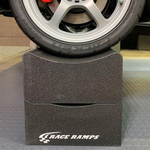 Race Ramps Adjustable Height 14in. High Wheel Cribs (Extra Wide)