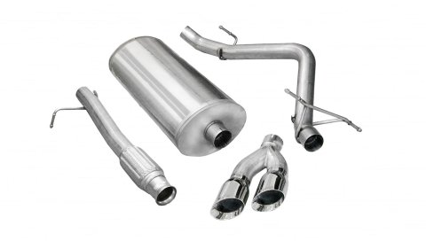 Corsa Sport Exhaust Systems for 2009-2013 SIERRA 1500, SILVERADO 1500 - 14900 System, Sport, Stainless Steel, Chevy, GMC, Pickup, Kit
