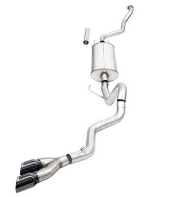 Corsa 24-25 Toyota Tacoma (2.4L Turbo) Sport Cat-Back - 4in Black Tip