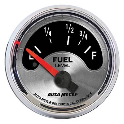 Autometer American Muscle 2-1/16in 73-10 Ohm Electric Fuel Level Gauge