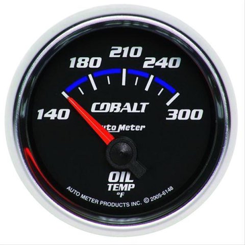 Autometer Cobalt 52mm 60-170 deg. C Oil Temperature Gauge