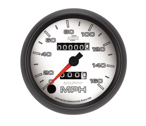 Autometer Phantom II 3-3/8in 160 MPH Mechanical Speedometer