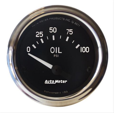 Autometer Cobra 2 1/16in 0-100 PSI Electric Oil Pressure Gauge