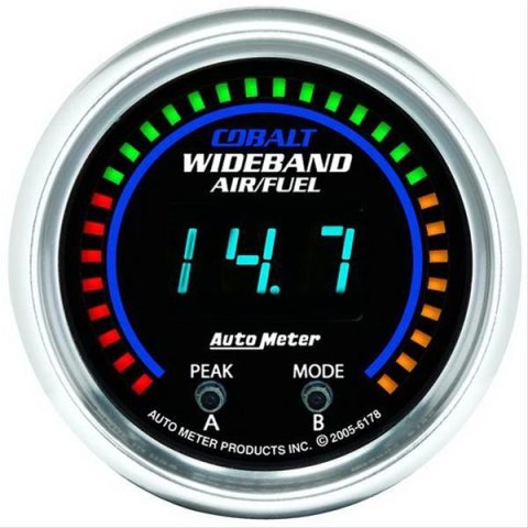 Autometer Cobalt 52mm Wideband Air/Fuel Gauge