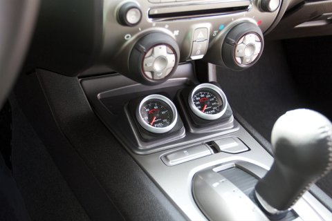 Autometer 10-12 Chevrolet Camaro Dual Console Pod (Factory Match)