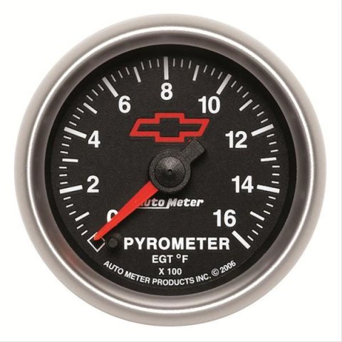 Autometer GM Full Sweep Electric 52mm 0-1600 degree F Pyrometer
