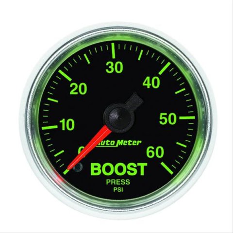 Autometer GS 52mm 0-60 psi Mechanical Boost Gauge