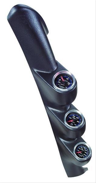 Autometer 05-09 Ford Mustang 52mm Black Triple Pillar Pod