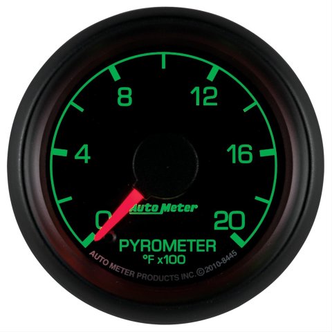 Autometer Factory Match Ford 52.4mm Full Sweep Electronic 0-2000 Deg F EGT/Pyrometer Gauge