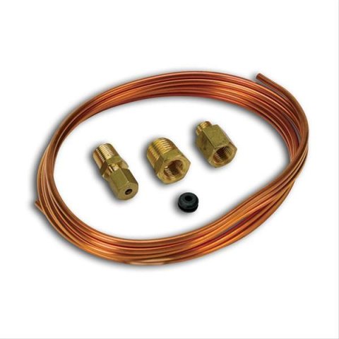 Autometer 6 Foot Copper Tubing 1/8 Inch Diameter