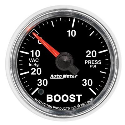 Autometer GS 30inhg-30PSI Digital Vac/Boost Gauge