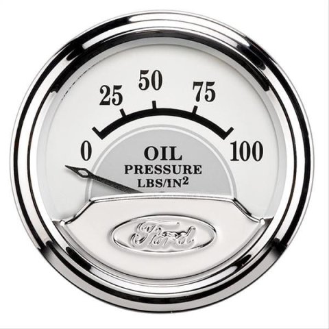 Autometer Ford Masterpiece 2in Short Sweep Electronic 0-100 PSI Oil Pressure Gauge