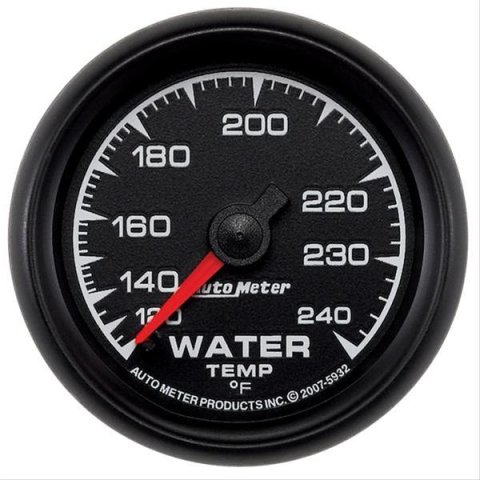 Autometer ES 52mm 120-240 Deg F Mechanical Water Temperature Gauge