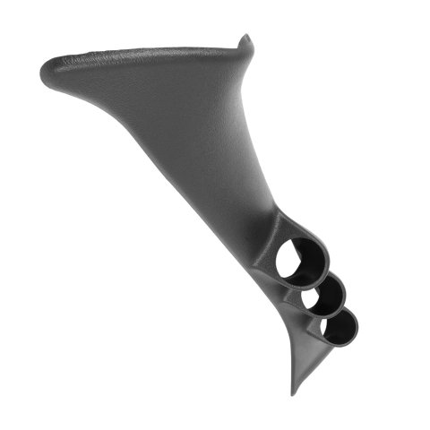 Autometer 92-02 Ford Van 52mm Black Triple Pillar