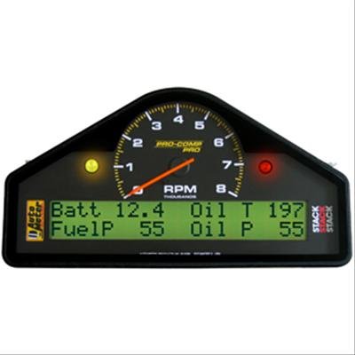 Autometer Pro-Comp Race Dash 0-8k RPM/Speed/Oil Press & Temp/WaterTemp/Fuel Pressure/Battery Gauge