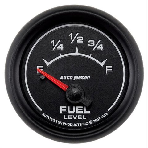 AutoMeter Gauge Fuel Level 2-1/16in. 0 Ohm(e) to 90 Ohm(f) Elec Es