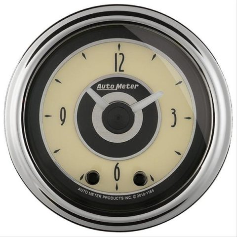 AutoMeter Gauge Clock 2-1/16in. 12HR Analog Cruiser Ad
