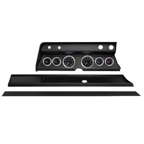 Autometer Chrono Direct Fit Dash Kit 1966 Chevy Chevelle (2 x 3-3/8in. / 4 x 2-1/16in.)
