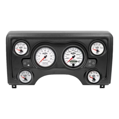 Autometer Phantom II Direct Fit Dash Kit 97-06 Jeep TJ (2 x 3-3/8in. / 4 x 2-1/16in.)