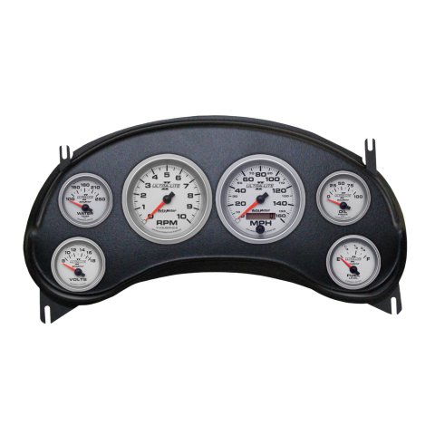 Autometer Ultra-Lite II Direct Fit Dash Kit 98-04 Chevy S10 Truck (2 x 3-3/8in. / 4 x 2-1/16in.)