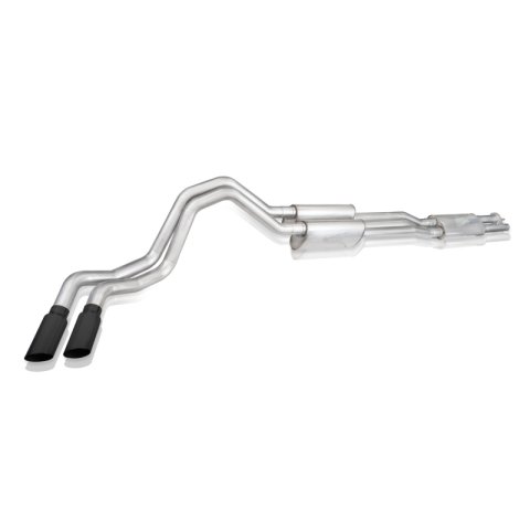 Stainless Works 20-21 Ford F-250/F-350 7.3L 304SS Legend Catback w/ 4in Matte Black Tips