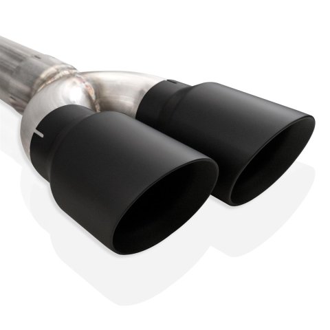 Stainless Works 15-21 Dodge Challenger 5.7/6.2/6.4L Legend Axle Back Exhaust System w/ Black-Out Tip