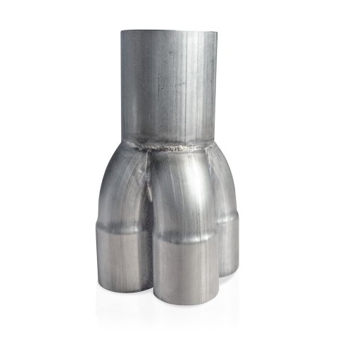 Stainless Works 1-7/8in Four-Way Short Merge Collector