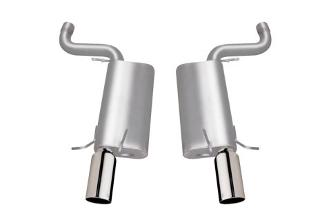 Gibson 06-08 Cadillac STS V 4.4L 2.5in Axle-Back Dual Exhaust - Stainless