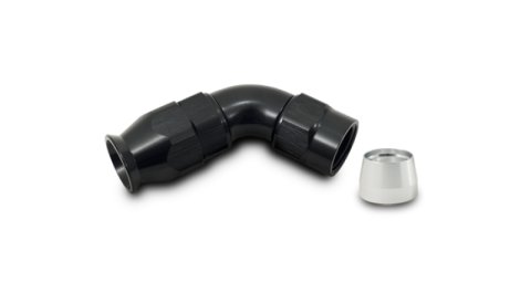 Vibrant -4AN 60 Degree Hose End Fitting for PTFE Lined Hose