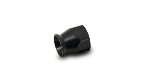 Vibrant -8AN Hose End Socket for PTFE Hose Ends - Black