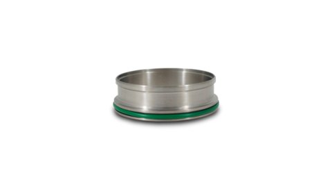 Vibrant HD Clamp Titanium Weld Ferrules for 2.50in O.D. Tubing