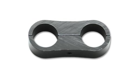 Vibrant Aluminum Line Separator Bracket - for 0.438in (11.1mm) OD hose
