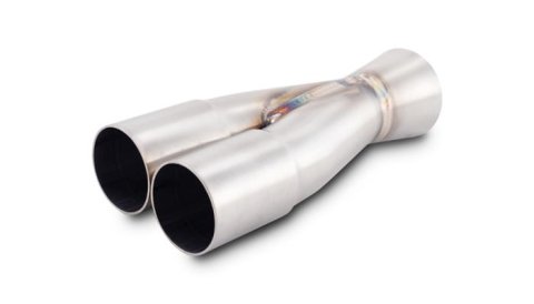 Vibrant 2-1 Merge Collector 1.50in Inlet I.D. x 2.00in Outlet O.D. - 7.00in Overall Length