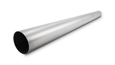 Vibrant 321 Stainless Steel Straight Tubing 2.00in OD - 16 Gauge Wall Thickness
