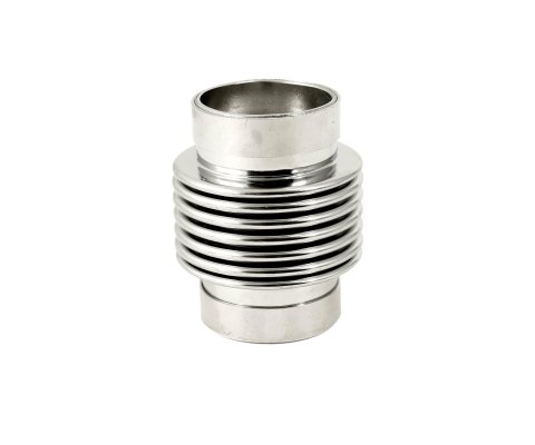 Vibrant 1.75in ID x 2.50in Long 321SS Electro Polished Motorsport Bellows w/Neck & Liner