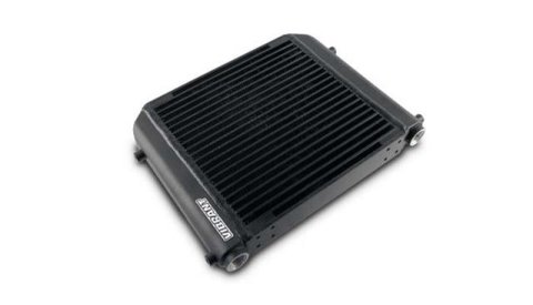 Vibrant Single Pass Oil Cooler Assembly 12in x 12in x 2in