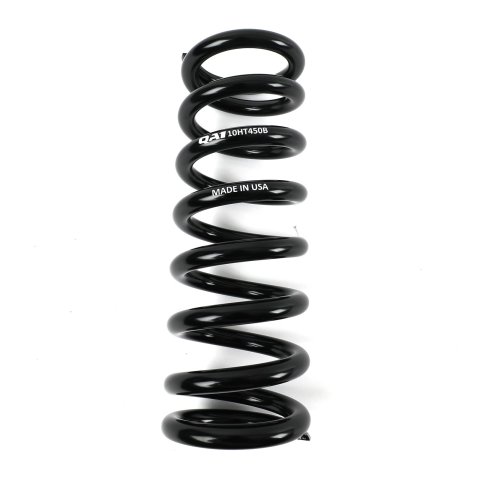 QA1 2-1/2in ID High Travel Spring - 10in Length x 450lbs/in - Black Powder Coated