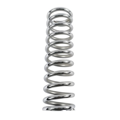 QA1 2-1/2in ID Spring - 12in Length x 225lbs/in - Chrome Plated