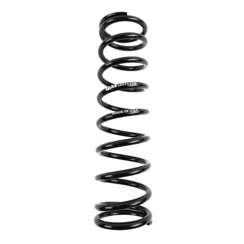 QA1 2-1/2in ID High Travel Spring - 12in Length x 110lbs/in - Black Powder Coated