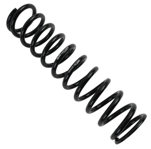 QA1 2-1/2in ID High Travel Spring - 14in Length x 130lbs/in - Black Powder Coated