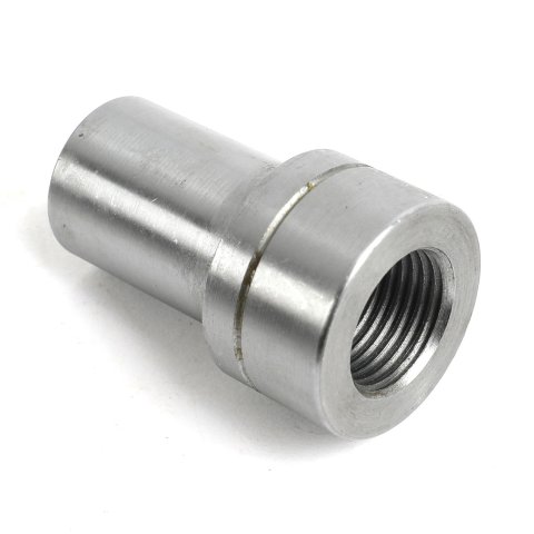 QA1 Tube Adapter - 1in OD - Smooth - Left Hand - 5/8-18 Thread .120 Wall - Alloy