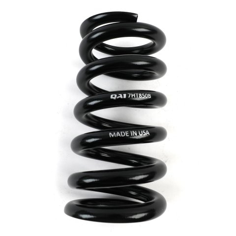 QA1 2-1/2in ID High Travel Spring - 7in Length x 850lbs/in - Black Powder Coated