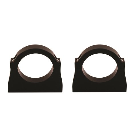 QA1 MOD Series Shock Absorber Reservoir - Flat Panel - Black Anodized Aluminum