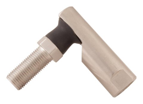 QA1 Grommet Ball Joint - 1/28-28 UNF Left Hand - Protective Coated Carbon Steel