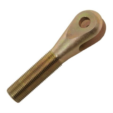 QA1 Clevis - Left Hand - 3/8-5/8in - 3/8in Slot - Carbon Steel