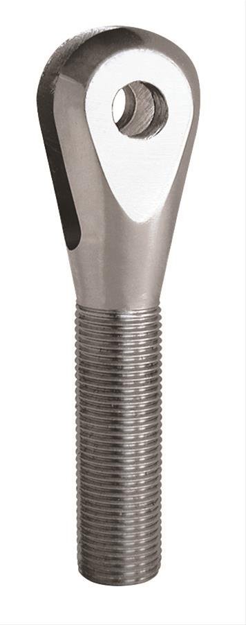 QA1 Clevis - Left Hand - 7/16-1/2in - 3/8in Slot - Carbon Steel