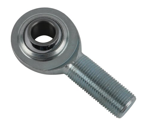 QA1 C Series 2-Pc Rod End - Male/Left Hand - .625in Bore x 3/4-16 - Carbon Steel