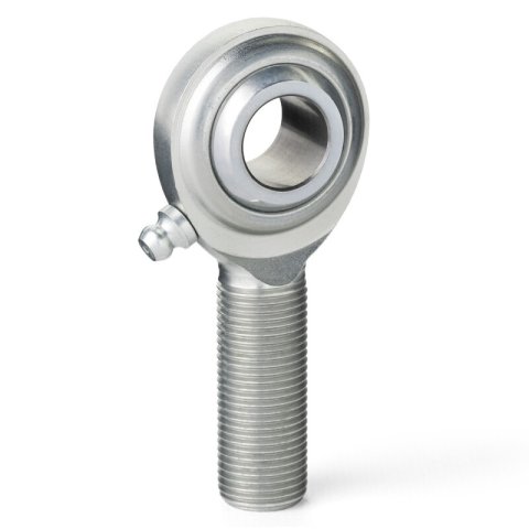 QA1 C Series 2-Pc Rod End - Male/Right Hand - .625in Bore x 5/8-18 w/Zerk - Carbon Steel