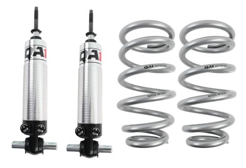 QA1 GM Pro Front Coil-Over System - Double Adj. - 10in x 450lbs/in - Flat Large - Aluminum